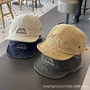 Short-Brim Soft-Five-Panel Baseball Cap casual-baseball-cap