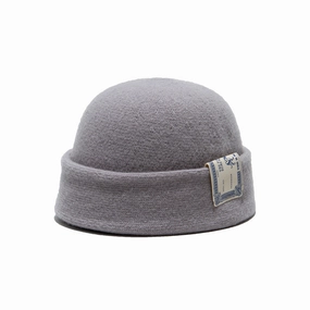 SHR KNIT CAP - Grey winter-knitted-hat
