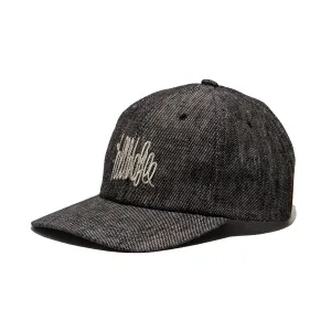 SIGN LOGO LOW CAP - Black x White casual-baseball-cap
