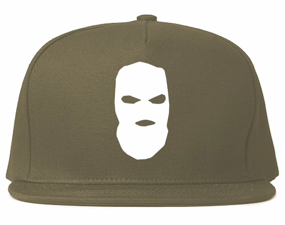 Ski Mask Way Robber Chest Logo Snapback Hat