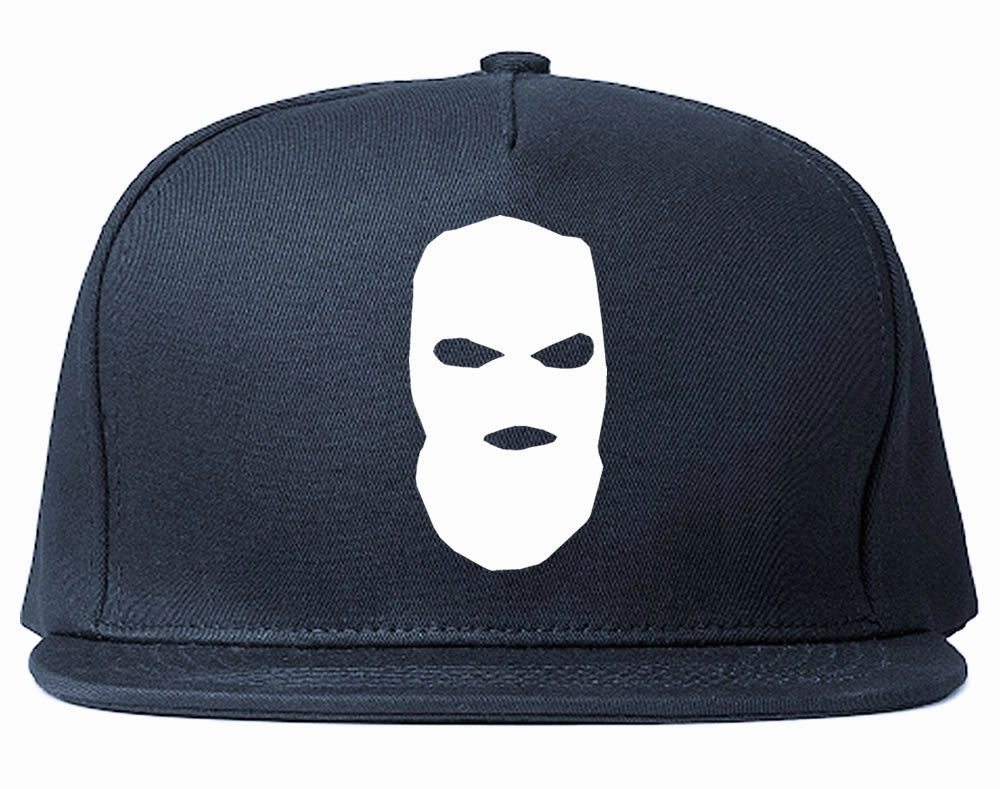 Ski Mask Way Robber Chest Logo Snapback Hat
