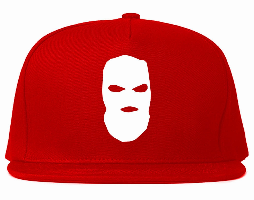 Ski Mask Way Robber Chest Logo Snapback Hat