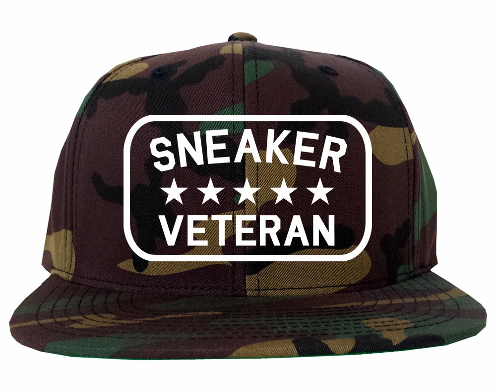 Sneaker Veteran Mens Snapback Hat