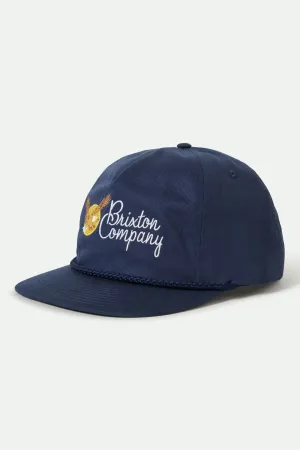 Soar Snapback - Washed Navy casual-dad-hat