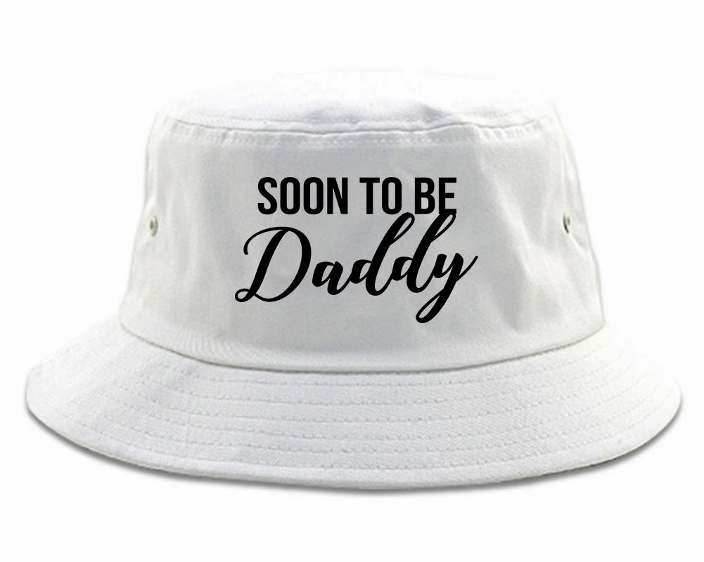 Soon To Be Daddy Pregnancy Announcement Mens Bucket Hat