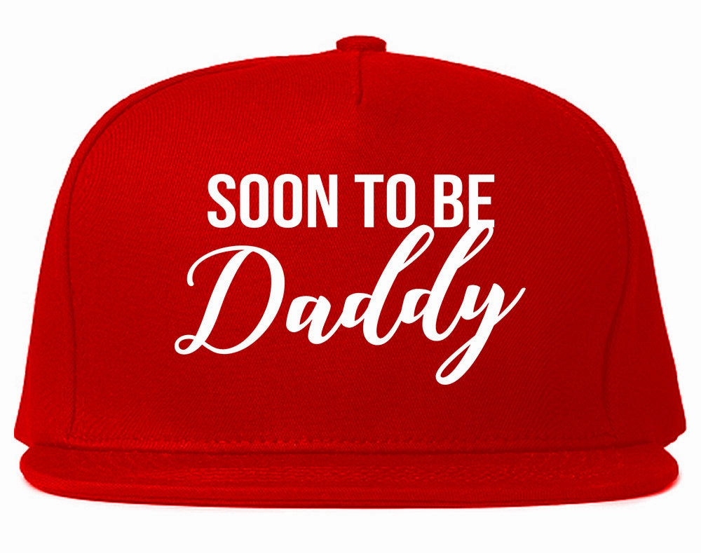 Soon To Be Daddy Pregnancy Announcement Mens Snapback Hat