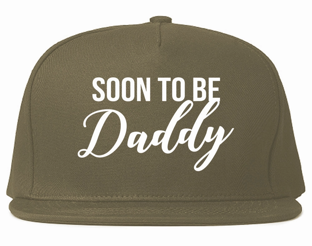 Soon To Be Daddy Pregnancy Announcement Mens Snapback Hat