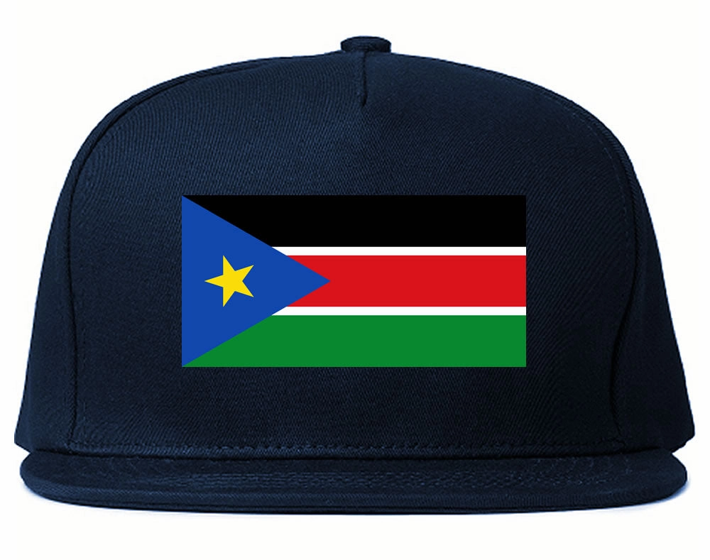 South Sudan Flag Country Printed Snapback Hat Cap