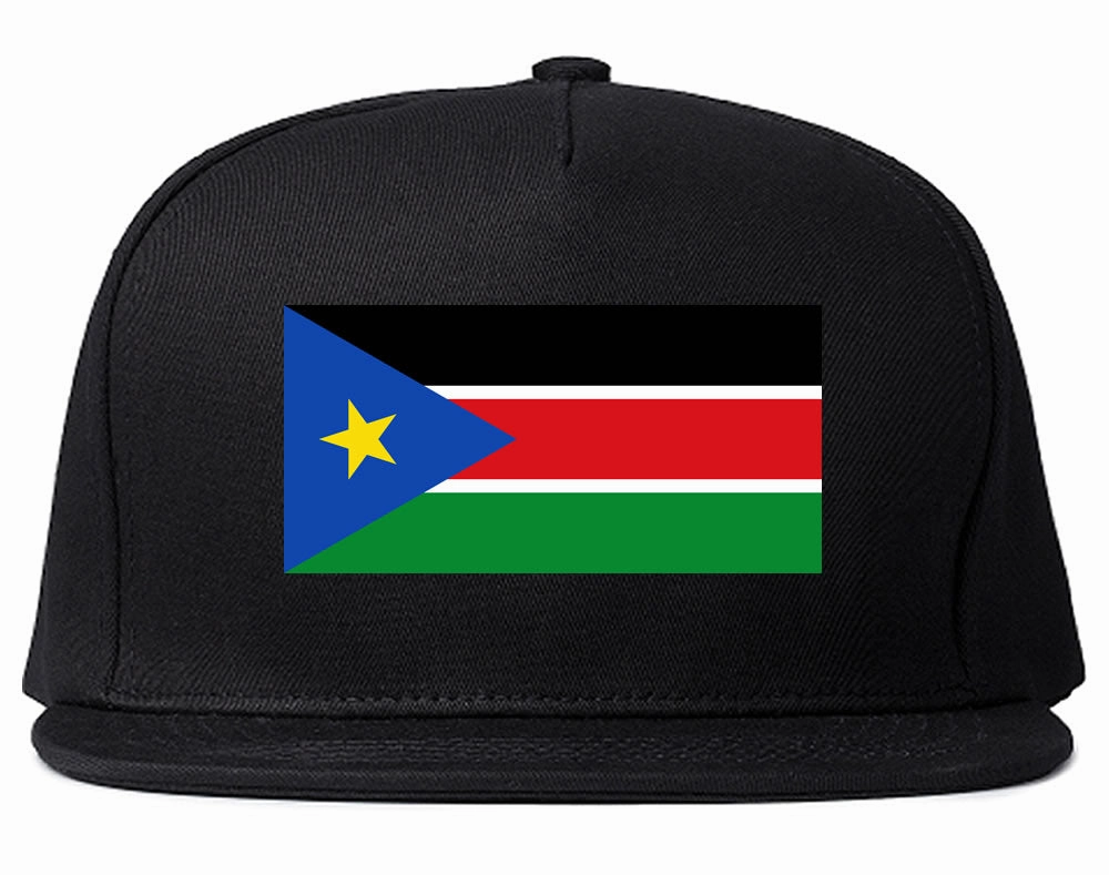 South Sudan Flag Country Printed Snapback Hat Cap