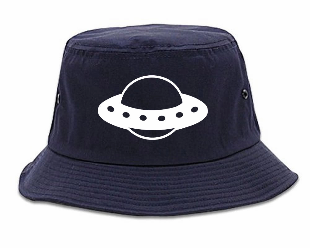 Spaceship Chest Mens Bucket Hat