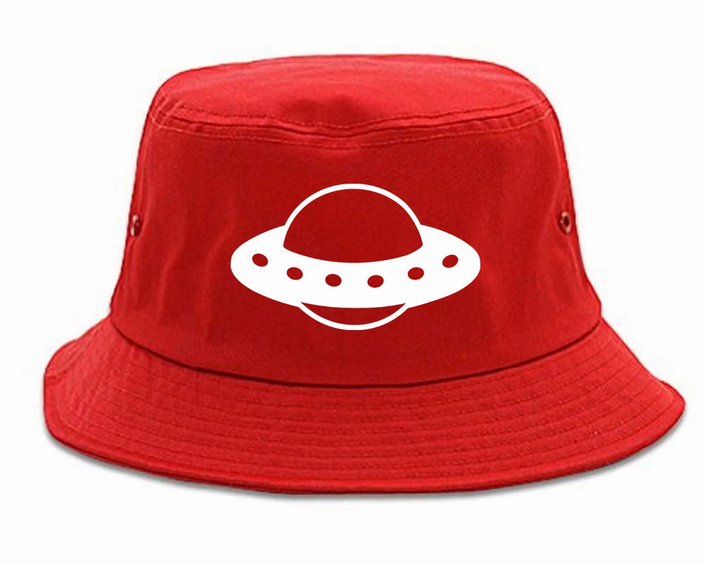 Spaceship Chest Mens Bucket Hat