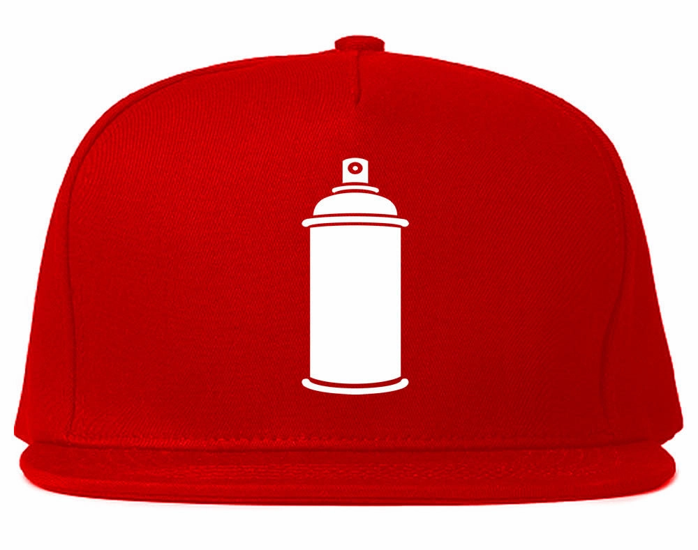 Spray Can Graffiti Snapback Hat