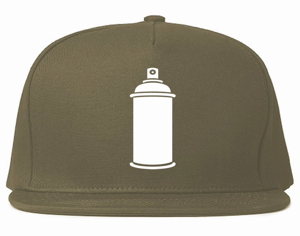 Spray Can Graffiti Snapback Hat