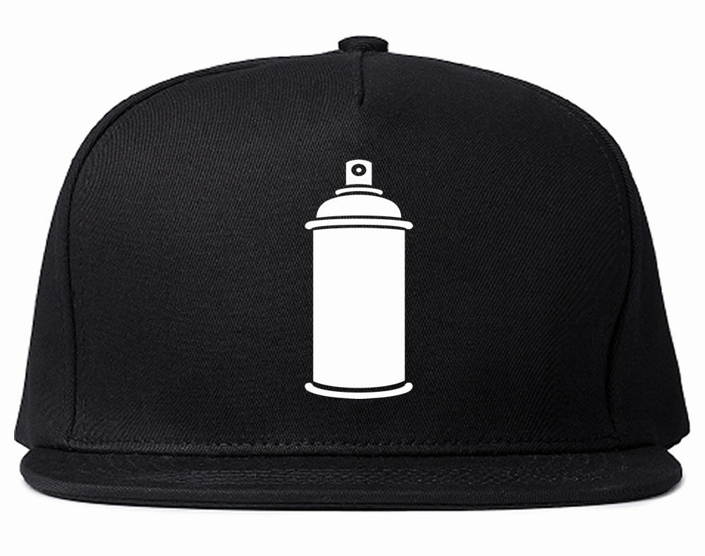Spray Can Graffiti Snapback Hat