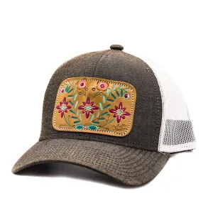 Spring Fiesta Leather Patch Cap casual-baseball-cap