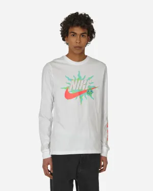 Spring Swoosh Langarm T-Shirt Weiß