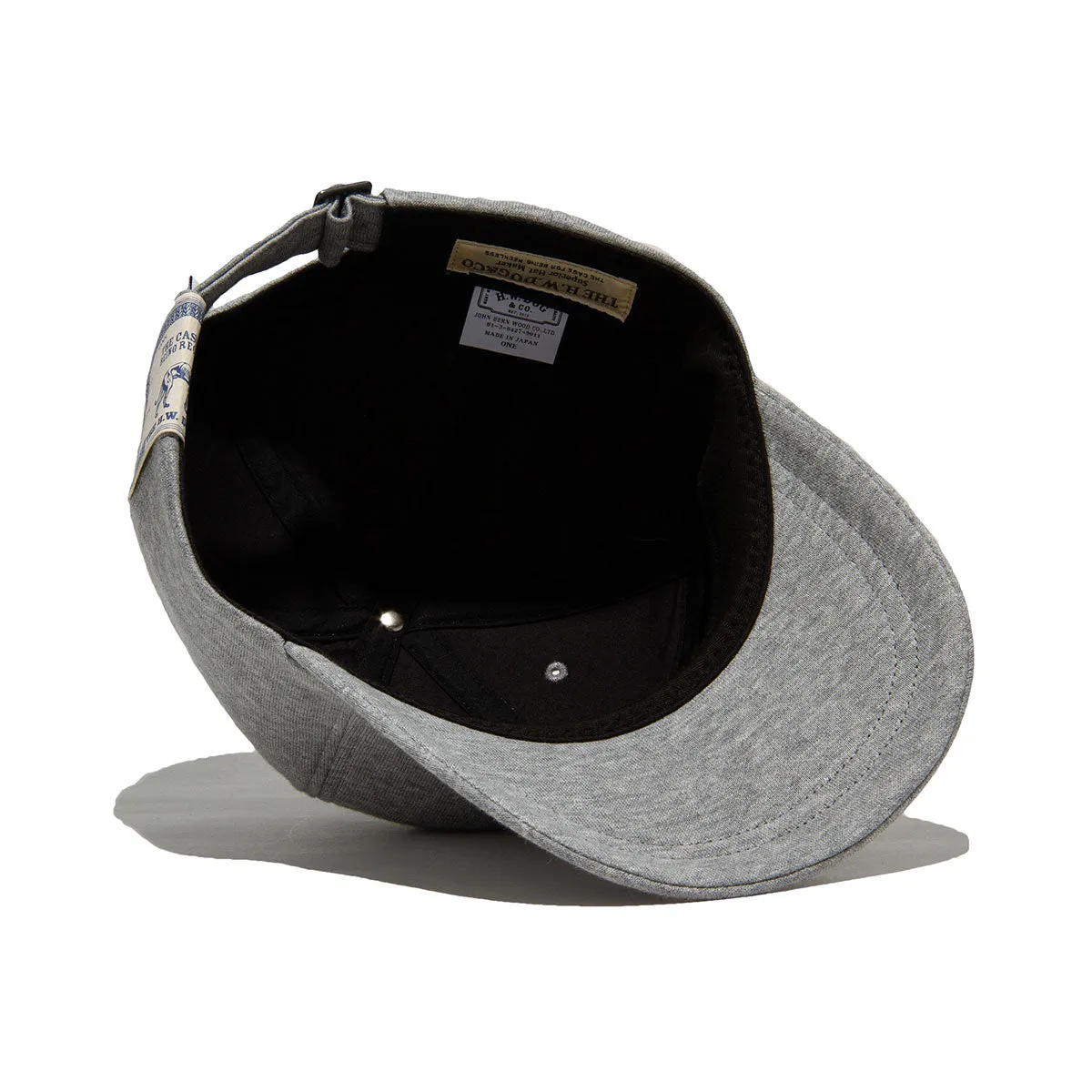 SQUARE WIDE CAP - Gray