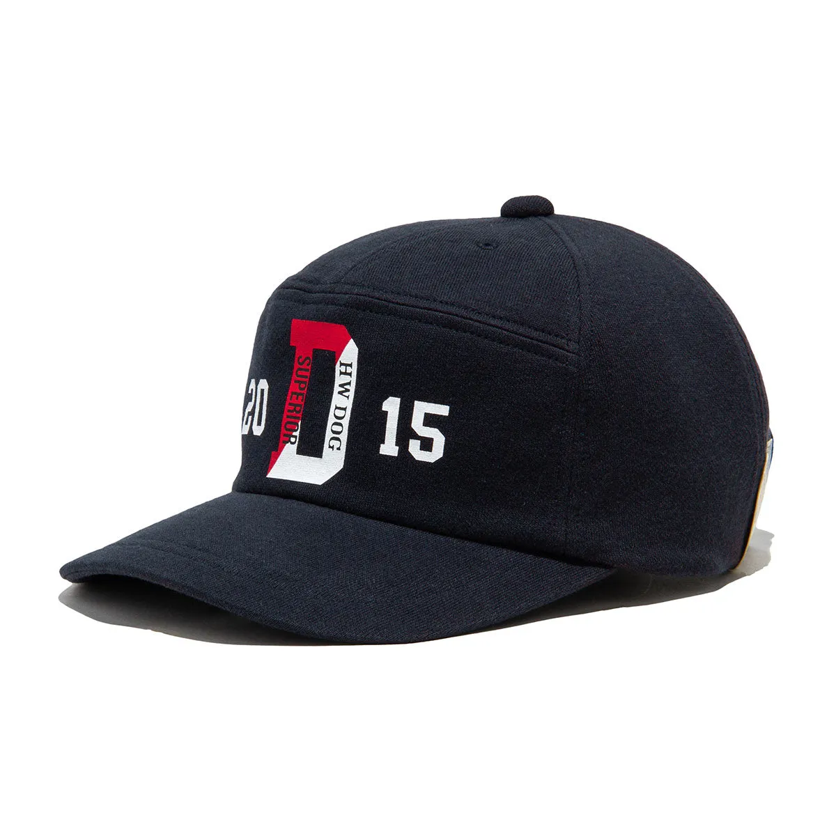 SQUARE WIDE CAP - Navy casual-baseball-cap