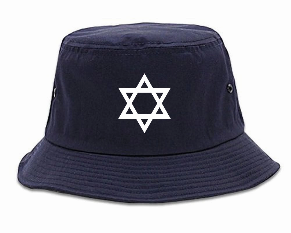Star Of David Chest Mens Bucket Hat