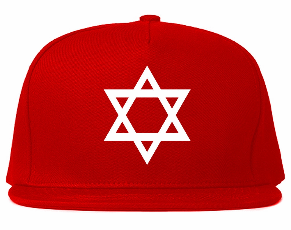 Star Of David Chest Mens Snapback Hat