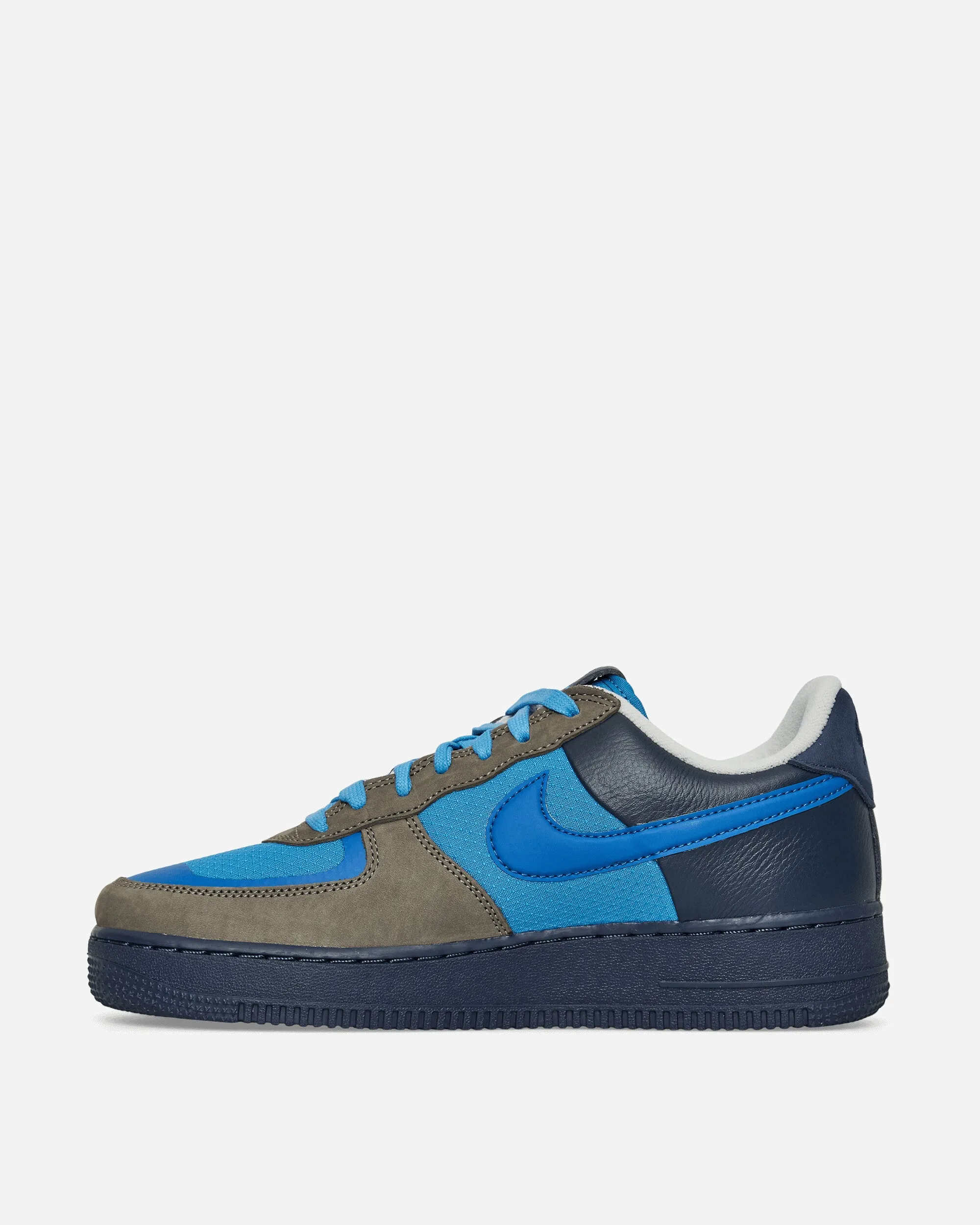 Stash Air Force 1 Low Sneakers Weiches Grau / Hafenblau