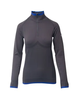 Stella McCartney Für Adidas Halbzip-Jacke in Grau Nylon