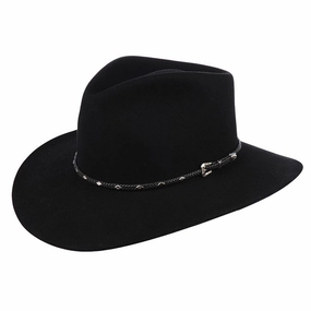 Stetson - Diamond Jim - 5X Black winter-felt-cap