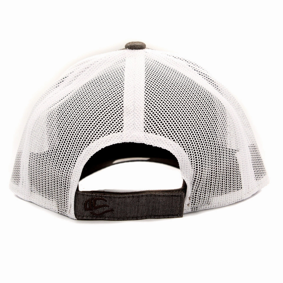 Stone Leather Patch Cap