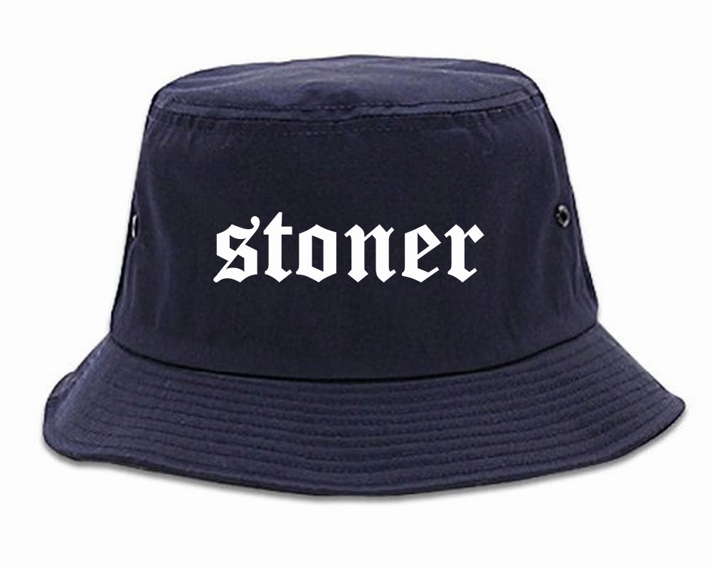 Stoner Old English Mens Bucket Hat