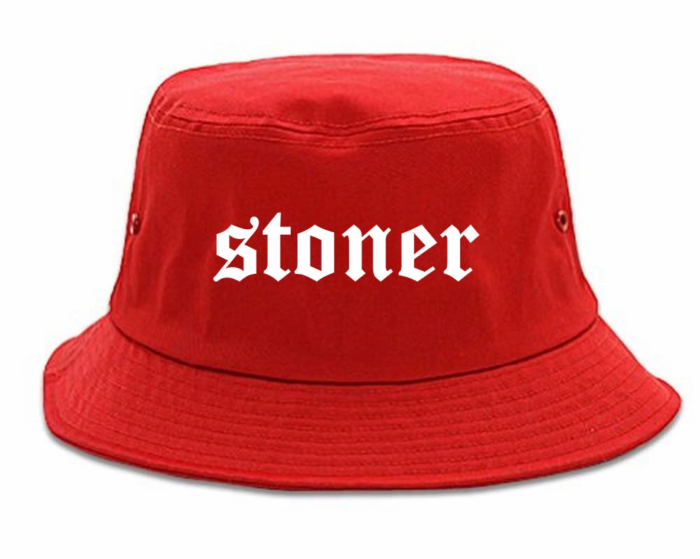 Stoner Old English Mens Bucket Hat