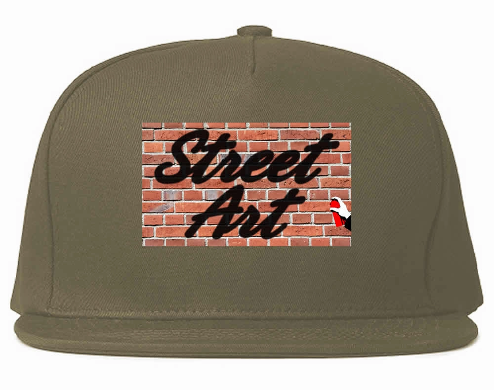 Street Art Graffiti Spraypaint Wall Snapback Hat Cap