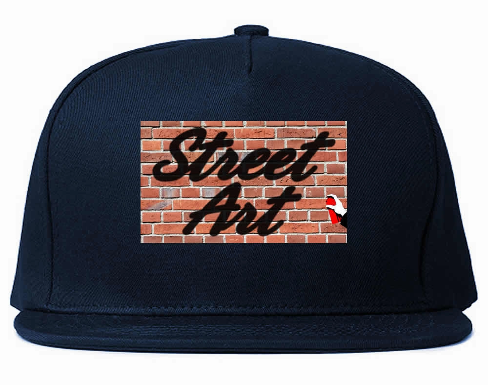 Street Art Graffiti Spraypaint Wall Snapback Hat Cap
