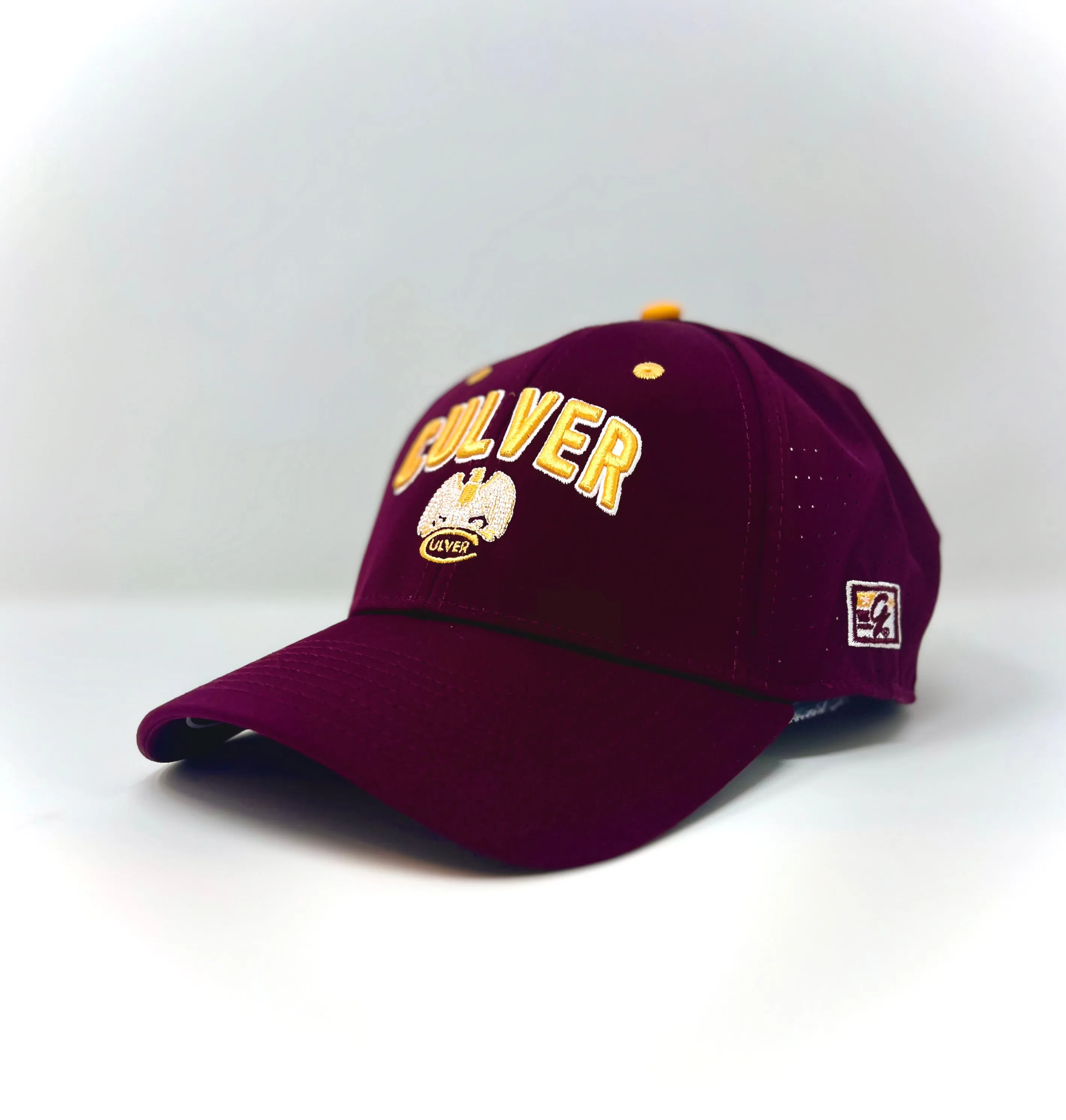 Stretch Fit Perforated Gamechanger - Maroon & Gold casual-dad-hat