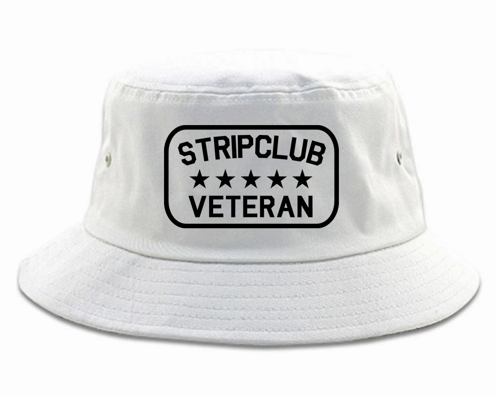 Stripclub Veteran Mens Bucket Hat