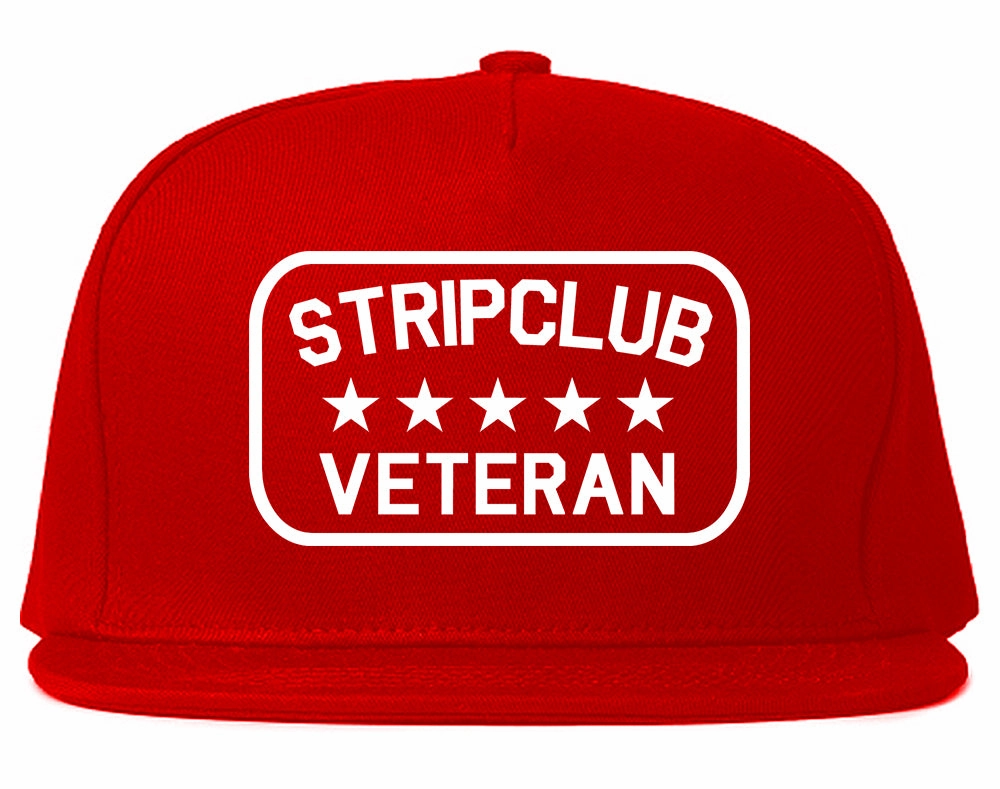 Stripclub Veteran Mens Snapback Hat