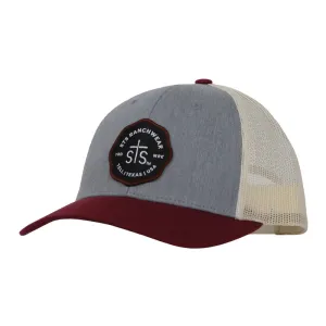 STS Maroon Stamp Patch Hat casual-baseball-cap