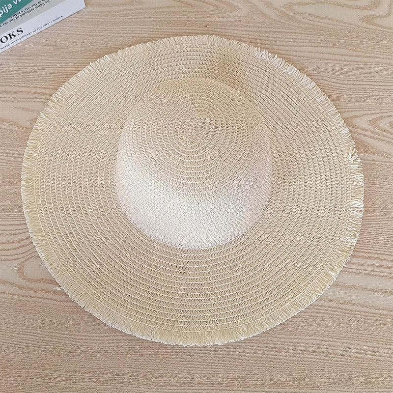 Summer Wide-Brim Straw Hat