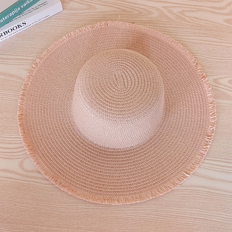 Summer Wide-Brim Straw Hat