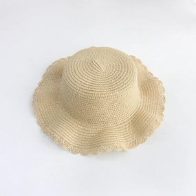 Sun Protection Straw Hat Women's Kids Plain Hat spring-straw-hat