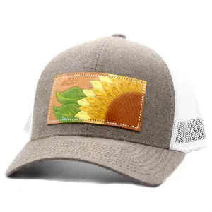 Sunflower Leather Patch Cap casual-baseball-cap