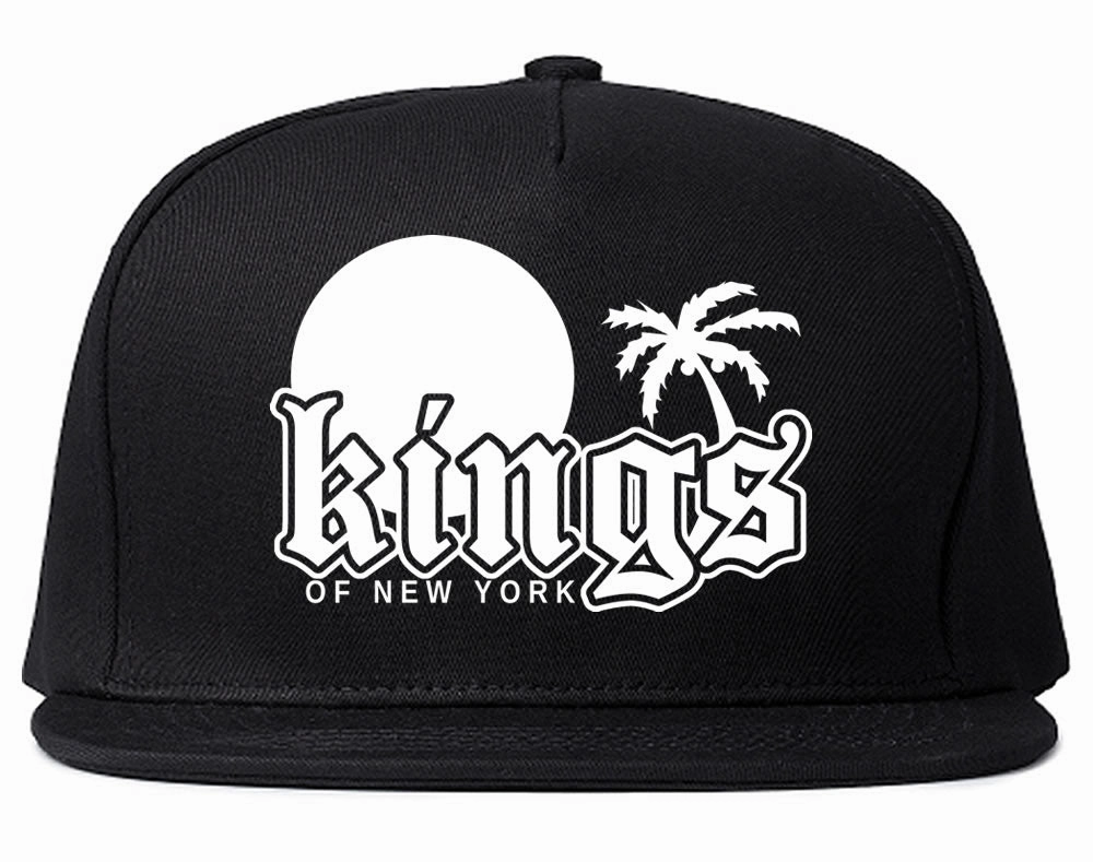 Sunsets And Palm Trees Mens Snapback Hat Cap