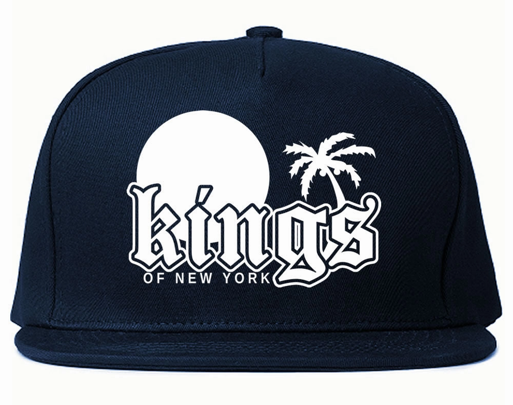 Sunsets And Palm Trees Mens Snapback Hat Cap