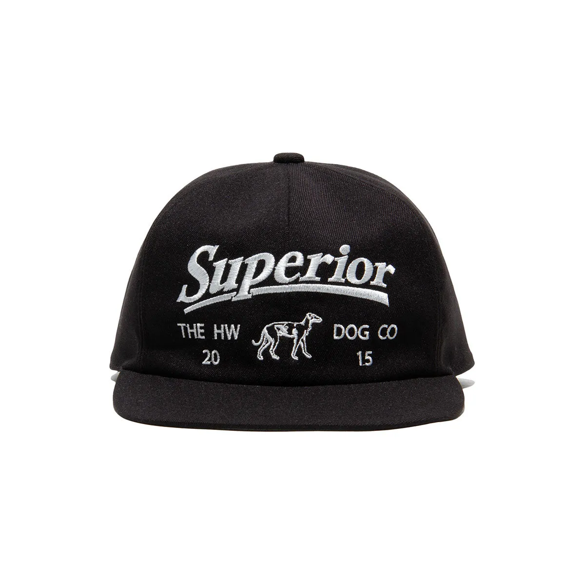 SUPERIOR LOGO BASE BALL CAP - Black
