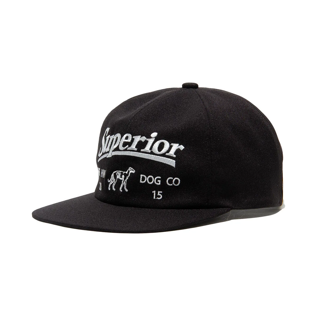 SUPERIOR LOGO BASE BALL CAP - Black casual-baseball-cap