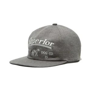 SUPERIOR LOGO BASE BALL CAP - Gray casual-baseball-cap