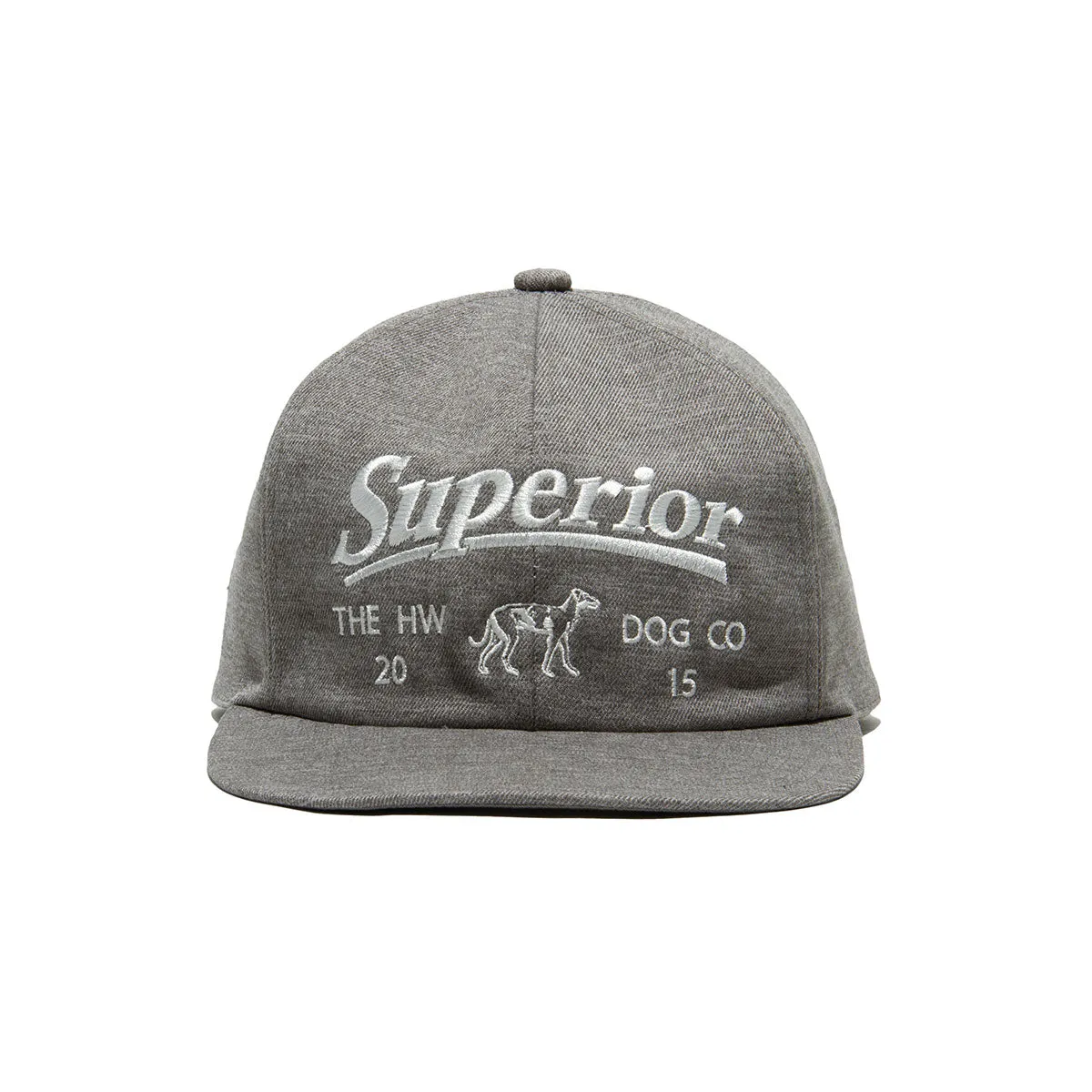SUPERIOR LOGO BASE BALL CAP - Gray