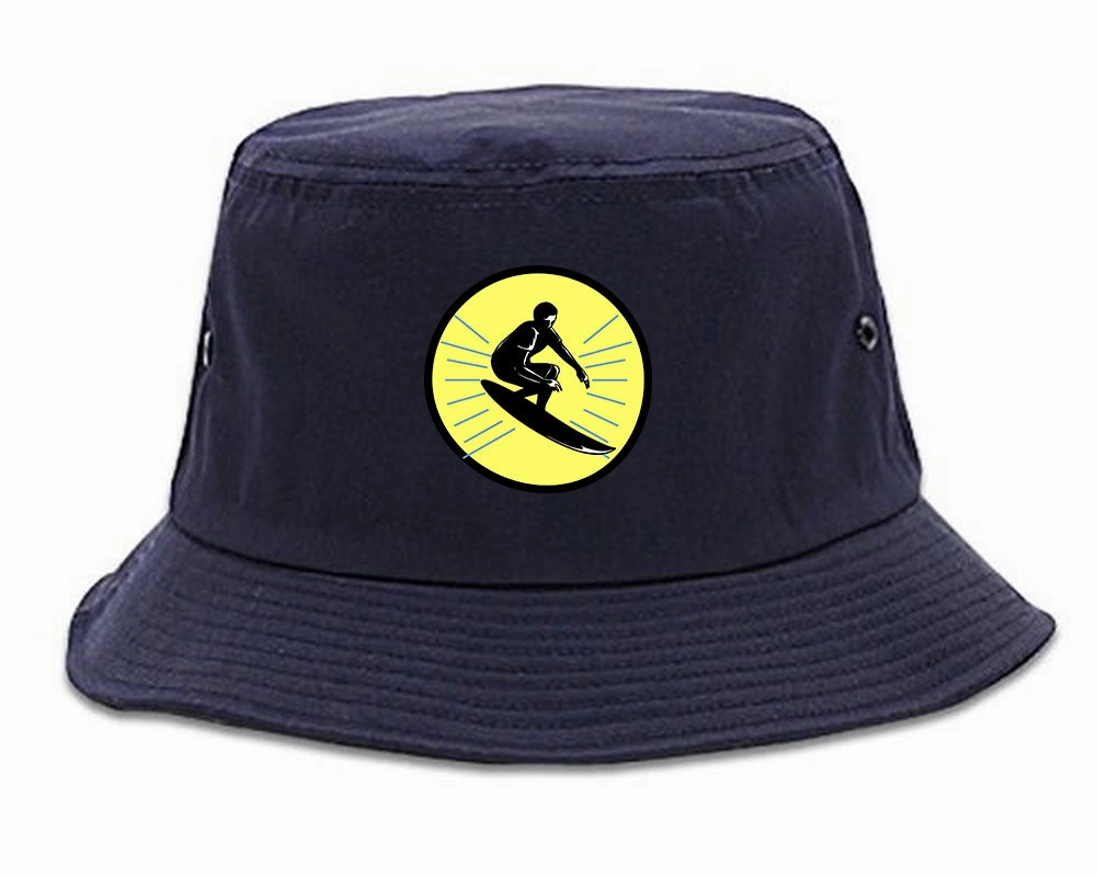 Surfing Surfer Mens Bucket Hat