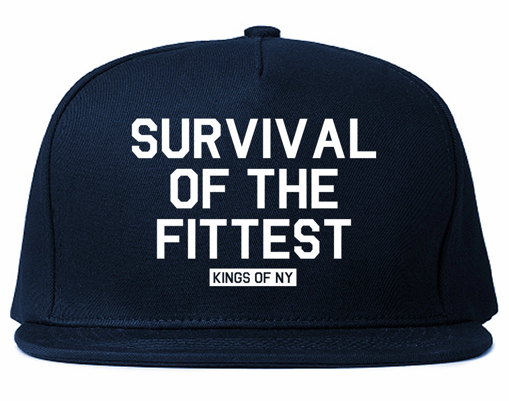 Survival Of The Fittest Mens Snapback Hat