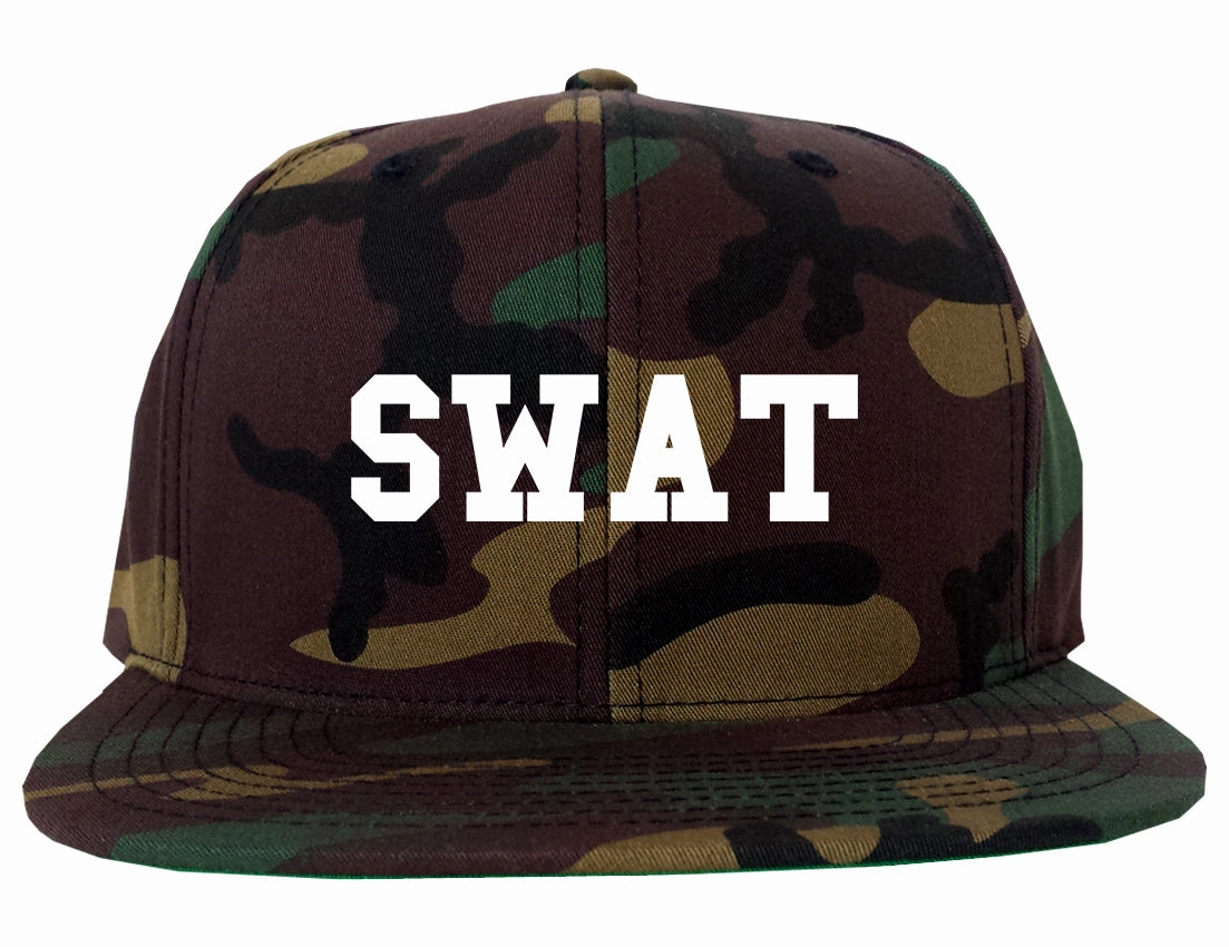 Swat Law Enforcement Mens Snapback Hat