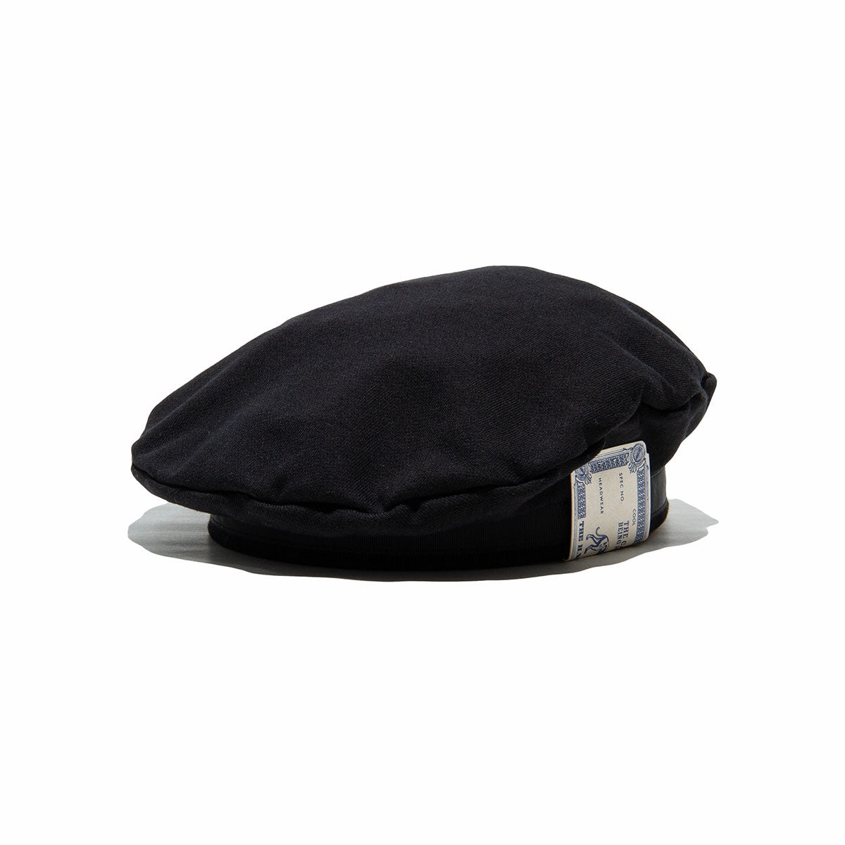 SWEAT DISK BERET - Black fashion-beret